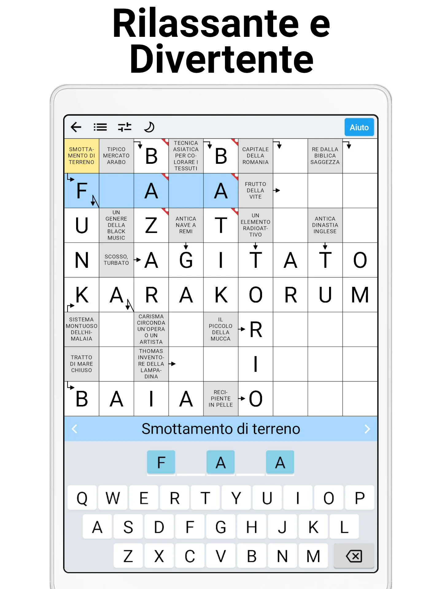 Cruciverba classici screenshot