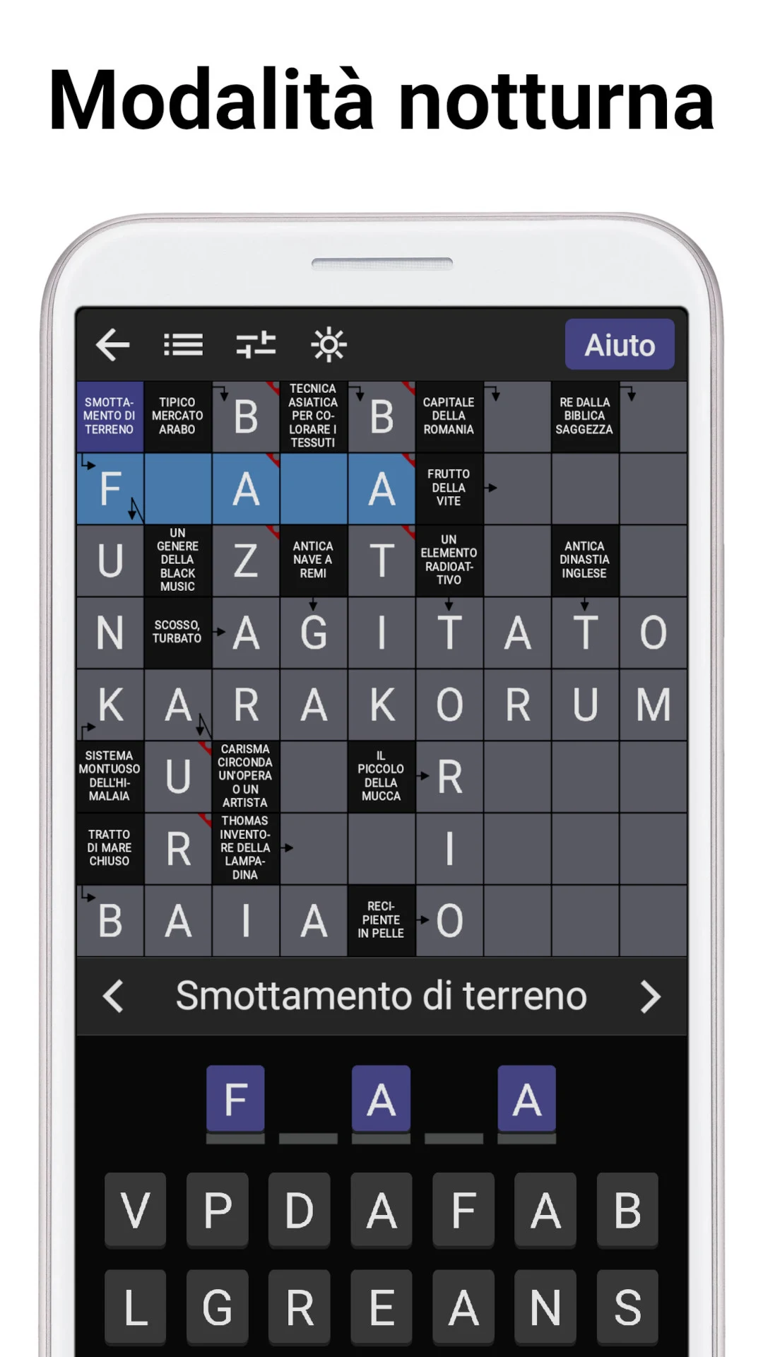 Cruciverba classici screenshot
